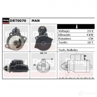 Стартер REMY G6OFY3Q 1861237 drt0070 D T1180 - Изображение 5