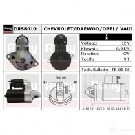 Стартер REMY DS912 0 MGZ3J drs8010 1861157 - Изображение 3