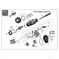 Стартер REMY 1847203 F8Z 4T 19024086 - Изображение 4