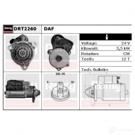 Стартер REMY 1861305 ZGU8XV DT3 370 drt2260 - Изображение 2