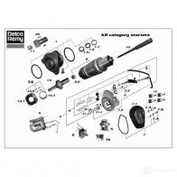 Стартер REMY 1423352965 19024146 JGF3Q YK - Изображение 4