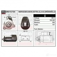 Стартер REMY DS268 0 1860003 SF9TP drs1570x - Изображение 2