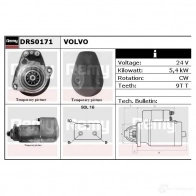 Стартер REMY HQ2VVR1 drs0171 DS 1281 1859079 - Изображение 3