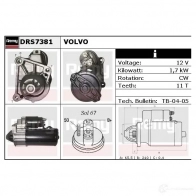 Стартер REMY drs7381 1861112 3X5TZ DS849 1 - Изображение 3