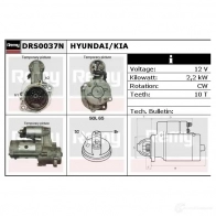 Стартер REMY drs0037n DS11 47N AMRZE 1858919 - Изображение 2