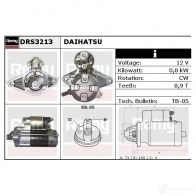 Стартер REMY 1860297 HFUWT DS4 323 drs3213 - Изображение 2
