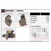 Стартер REMY drs3906 Honda CR-V 20POQ6V DS5 016