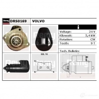 Стартер REMY D S1279 VD6P2RW drs0169 1859077 - Изображение 2