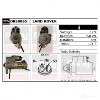 Стартер REMY FT90U Land Rover Discovery 4 (L319) 2009 – 2018 drs0055 D S1165