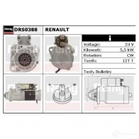 Стартер REMY D S1498 1859262 JR3VQW drs0388 - Изображение 2