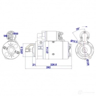 Стартер REMY OQX6 Y 19024267 5414352325028 1847270 - Изображение 4