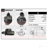 Стартер REMY DS15 77 drs0467 13190 1859333 - Изображение 3
