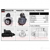 Стартер REMY WKLIOG drs0279 1859180 DS138 9 - Изображение 2
