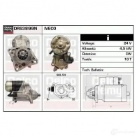 Стартер REMY DS50 09N drs3899n TT7BN 1860812 - Изображение 2