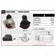 Стартер REMY drs7990 1861154 CTYUWUW DS 9100 - Изображение 5