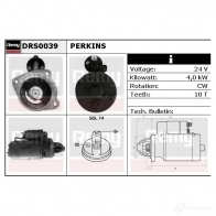 Стартер REMY drs0039 SWGTM9X D S1149 1858922 - Изображение 2