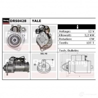 Стартер REMY BR99D 1859297 D S1538 drs0428 - Изображение 3