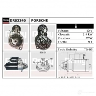 Стартер REMY DS4 450 1860386 drs3340 FJJJ14Z - Изображение 2