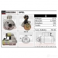 Стартер REMY NKJ3U D S4504 drs3394 1860427 - Изображение 6