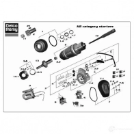 Стартер REMY 1423352917 5414352327213 19024069 NMAGB TG - Изображение 4