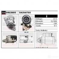 Стартер REMY drs3695 DS480 5 VMN0J 1860643