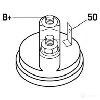 Стартер REMY Mitsubishi Pajero Sport 1 (K70, K90) Внедорожник 2.5 TD (K94W. K74T) 115 л.с. 2002 – 2024 5414352763646 ras34970 YQB44D D