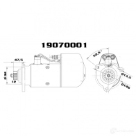 Стартер REMY 1847678 D7 0IFU 19070001 5414352526579 - Изображение 2