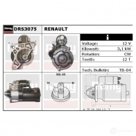 Стартер REMY DS 4185 BXLCVW drs3075 1860182 - Изображение 2