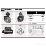 Стартер REMY drs0064 1858953 ZMVWWD DS11 74 - Изображение 2