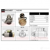 Рулевая рейка REMY Audi A6 (C5) 2 Универсал 1.8 125 л.с. 1997 – 2005 B TGKV dsr1184l 5414352331609