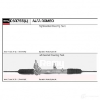 Рулевая рейка REMY dsr755l 9 OOMHX 1864676 5414352610438