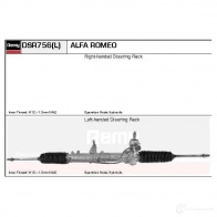 Рулевая рейка REMY dsr756l 5414352610421 1864677 MSO6 X