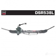 Рулевая рейка REMY P6XR U 1864511 5414352611206 dsr538l - Изображение 2