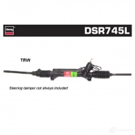 Рулевая рейка REMY 5414352608817 dsr745l 1864668 N9KK2 4 - Изображение 2