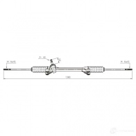 Рулевая рейка REMY dsr169l 1863878 ED4Z Y 5414352605243 - Изображение 1