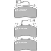 Тормозные колодки, дисковые, комплект MOTAQUIP 3555795 9SOTLJL LVXL1675 IS616H E