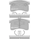 Тормозные колодки, дисковые, комплект MOTAQUIP C352JBN Z6QA T5 3556004 LVXL200