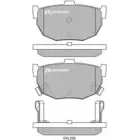 Тормозные колодки, дисковые, комплект MOTAQUIP Y9 PC0 3556021 W0ISK LVXL236