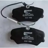 Тормозные колодки, дисковые, комплект MOTAQUIP P8X0IM LVXL488 3556136 LGQ5 XMQ