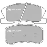 Тормозные колодки, дисковые, комплект MOTAQUIP 6 UAGY61 3556174 IHIDSD LVXL546