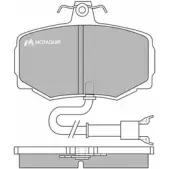 Тормозные колодки, дисковые, комплект MOTAQUIP Q1Q 8V LVXL647 DE839JX 3556237