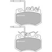 Тормозные колодки, дисковые, комплект MOTAQUIP LVXL677 QFZO380 669 VY 3556253