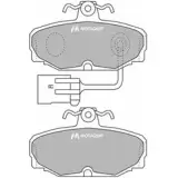 Тормозные колодки, дисковые, комплект MOTAQUIP LVXL708 2WP4LFS 3556275 9Q2A V3