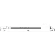 Тормозной шланг MOTAQUIP QB2SZ 3556530 SI 02B41 VBH1022