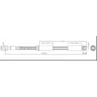 Тормозной шланг MOTAQUIP VBH1057 NYWR KVS 3556563 TVW9X
