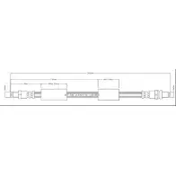 Тормозной шланг MOTAQUIP 3556718 VBH1218 6BV4TWM BZ COT