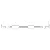 Тормозной шланг MOTAQUIP N170A2 VBH1219 S O58T1 3556719