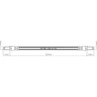 Тормозной шланг MOTAQUIP WT9UK11 VBH211 3556742 N2TIV ZR
