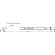 Тормозной шланг MOTAQUIP VBH218 3556743 VMRBYEZ MV 3IT