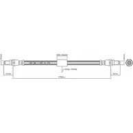 Тормозной шланг MOTAQUIP VBH952 OVRHP 3556980 MJ MRS